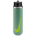 Nike Trinkflasche Recharge Straw Bottle Edelstahl grün 709ml
